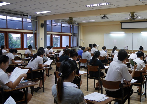 ประกาศรายชื่อนักศึกษาที่เข้ารับการทดสอบ TOEIC วันที่ 16 มิถุนายน 2560